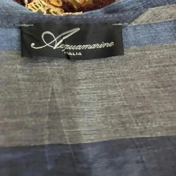 Aquamarine Women's Tunic Top Size 8 - Picture 2 of 14